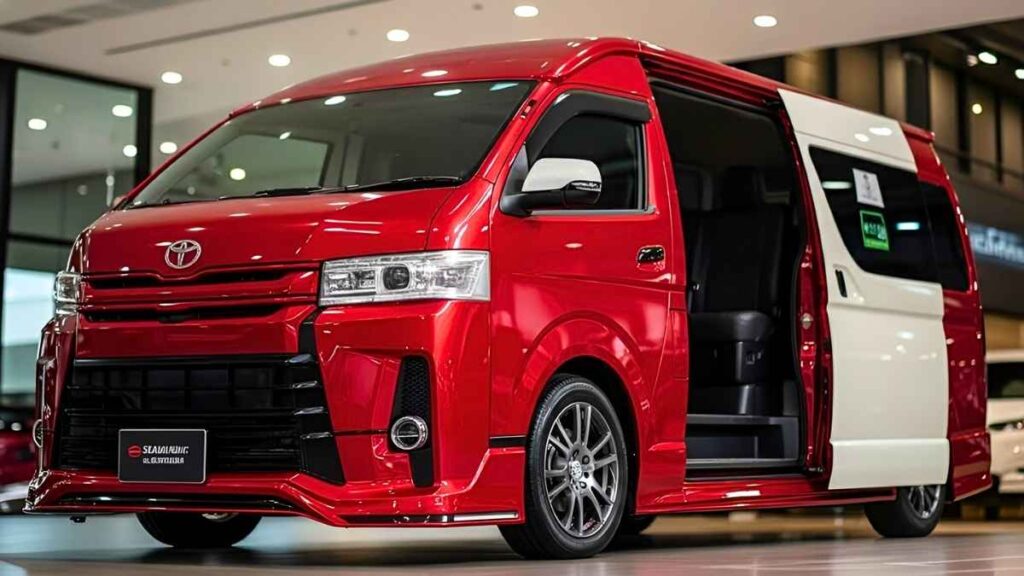 Toyota HiAce 2026 versatilidad renovada diseño moderno y tecnología avanzada para trabajo y familia