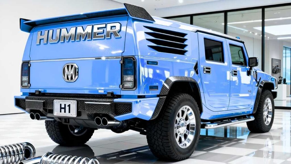 Hummer H1 Robustez extrema y diseño icónico que marcó la historia de los 4x4