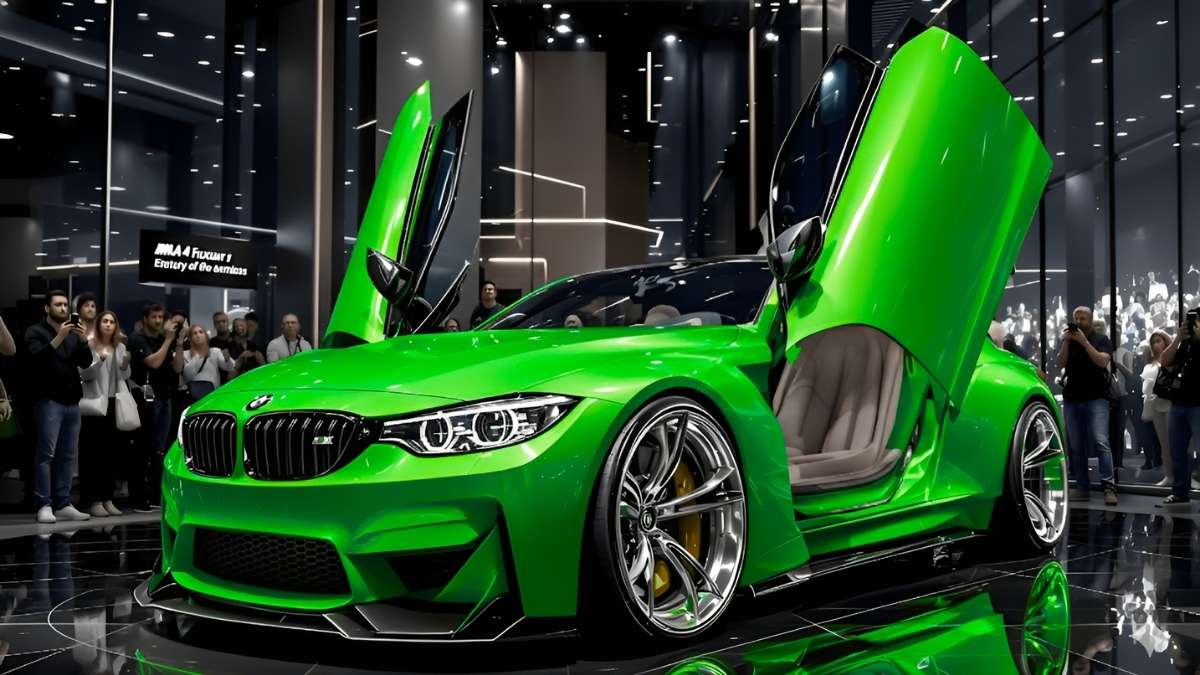 BMW M4 Individual Java Green 540 HP potencia y exclusividad en un deportivo único