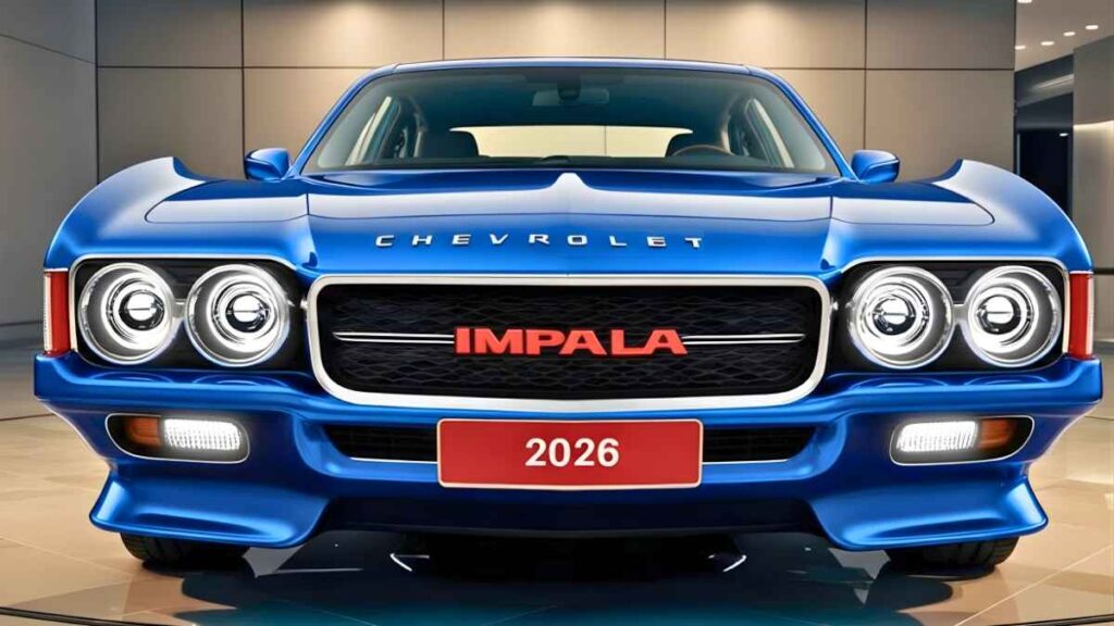 Nuevo Chevrolet Impala 2026 El Regreso del Sedán Más Icónico y Elegante