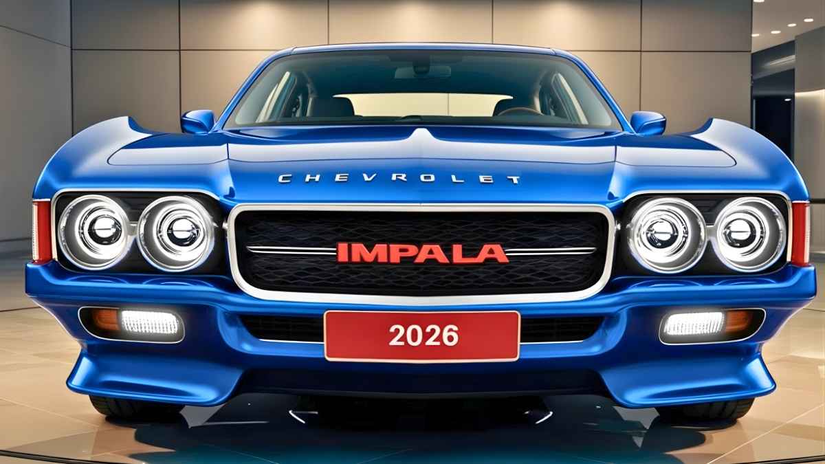 Nuevo Chevrolet Impala 2026 El Regreso del Sedán Más Icónico y Elegante