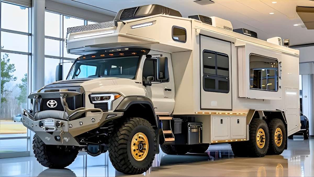 Toyota HikeCruze 6x6 Motorhome 2026 aventura extrema con lujo potencia y libertad sobre ruedas