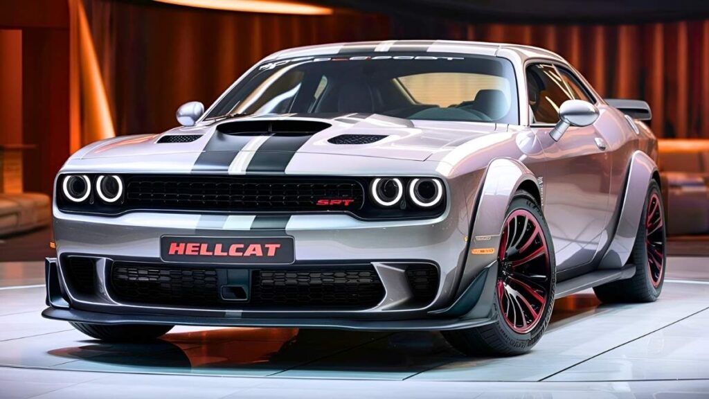 Dodge Challenger SRT Hellcat 2026 el muscle car americano regresa con diseño agresivo y potencia descomunal