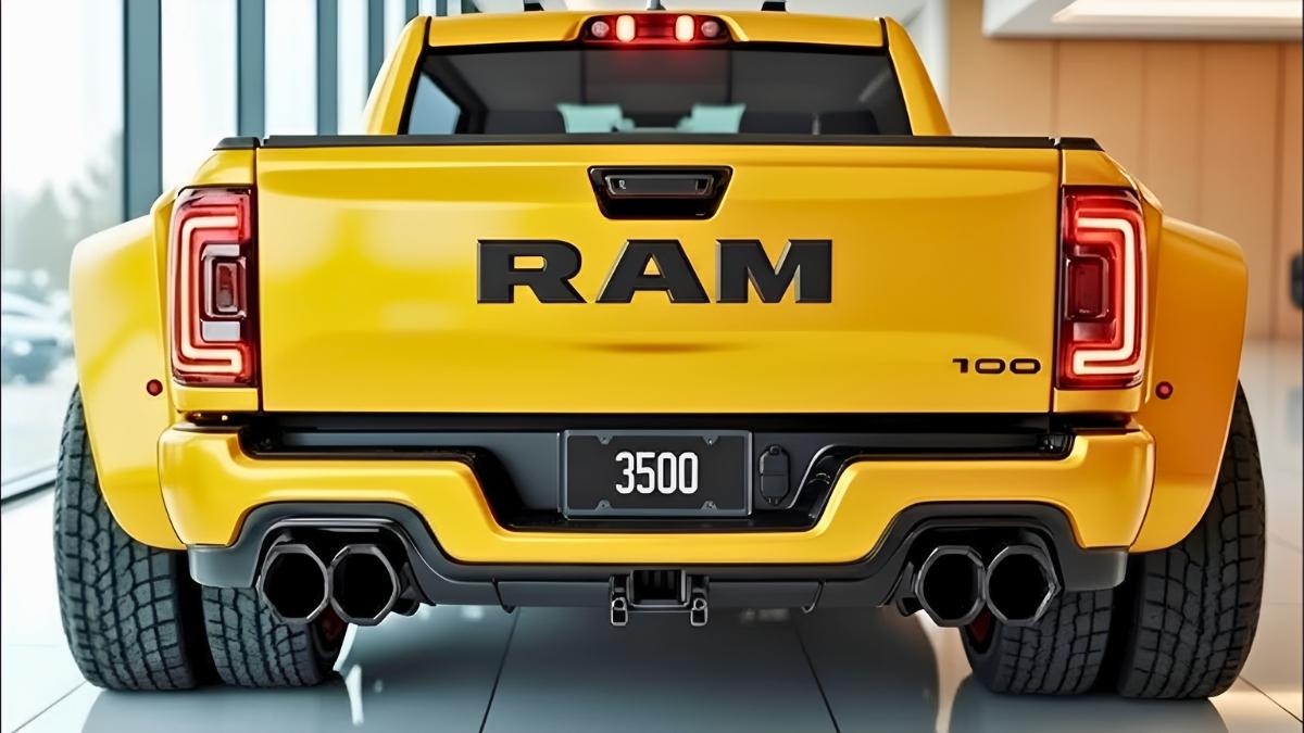 RAM 3500 2026 la camioneta que sorprende al mundo con potencia y lujo renovado