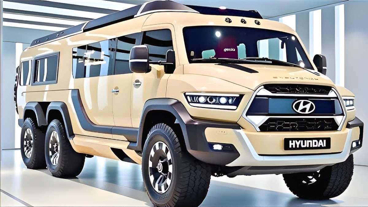 Hyundai Camper Van 6×6 2026 la furgoneta todoterreno definitiva para lujo y aventura