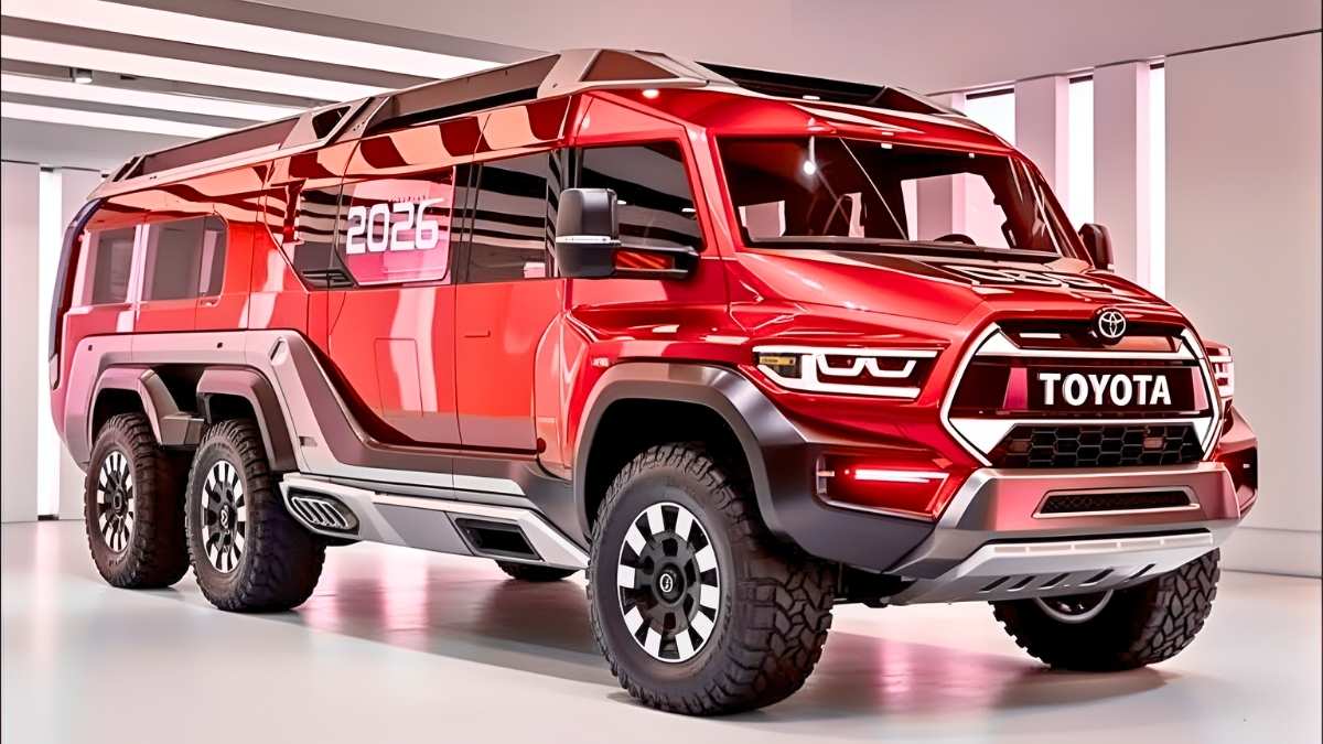 Toyota Concept 6x6 2026 el prototipo todoterreno más radical con diseño futurista
