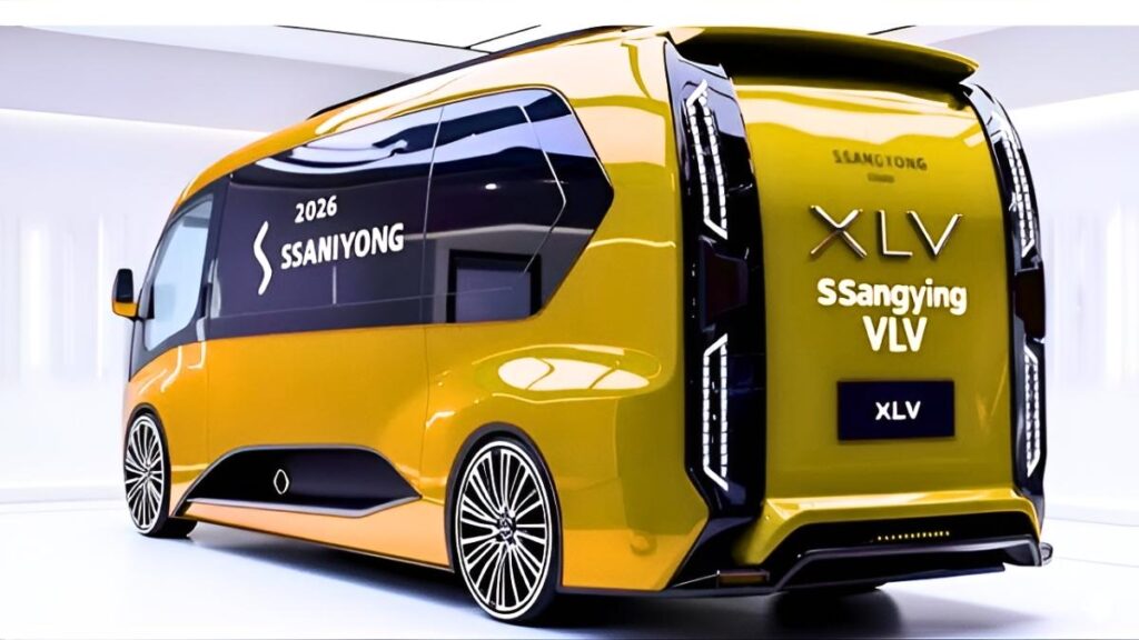 SsangYong XLV Camper Van 2026 la furgoneta compacta que redefine la vida al aire libre