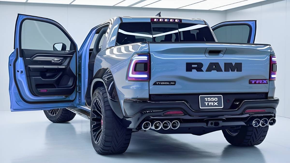 RAM 1500 TRX 2026 rediseño total de la pick-up más poderosa de América