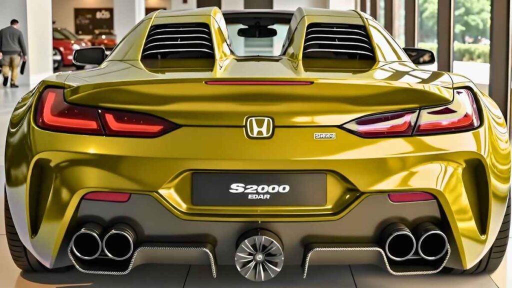 Honda S2000 2026 el regreso del roadster japonés con diseño moderno y potencia