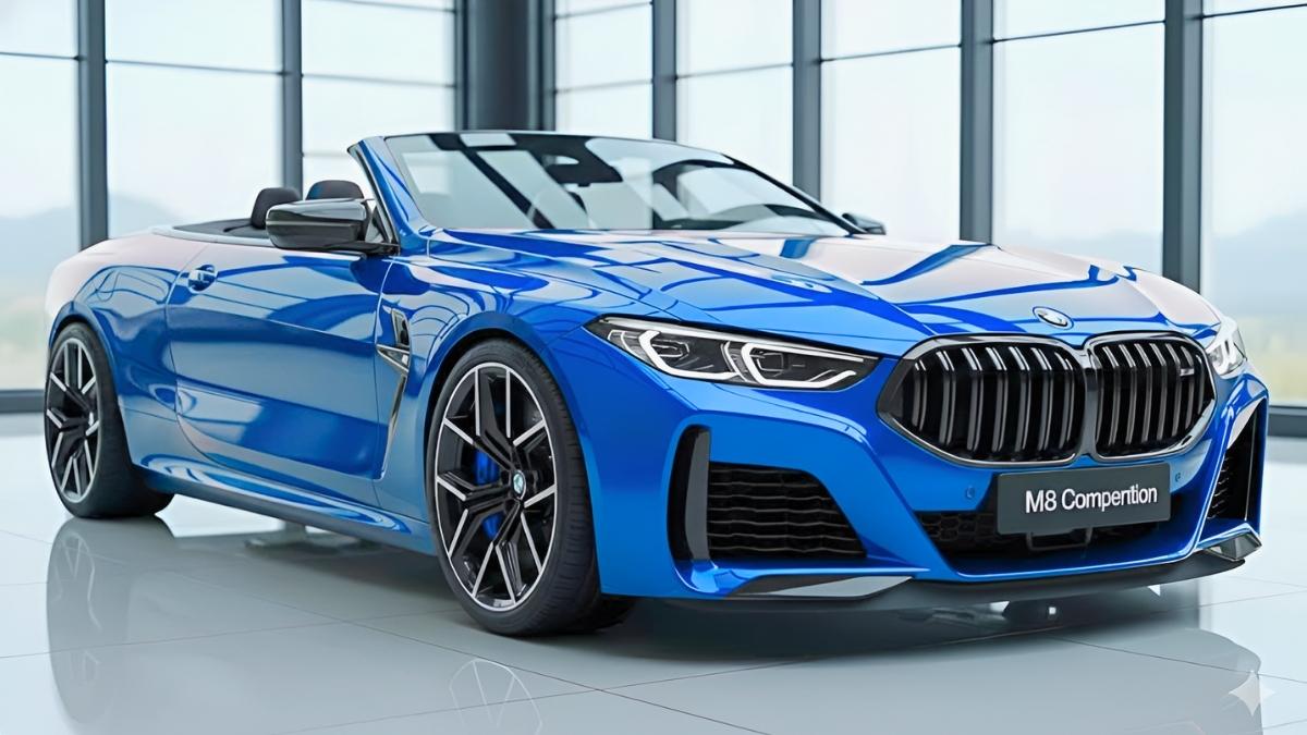 BMW M8 Competition Convertible 2026 tecnología avanzada y diseño que impactan