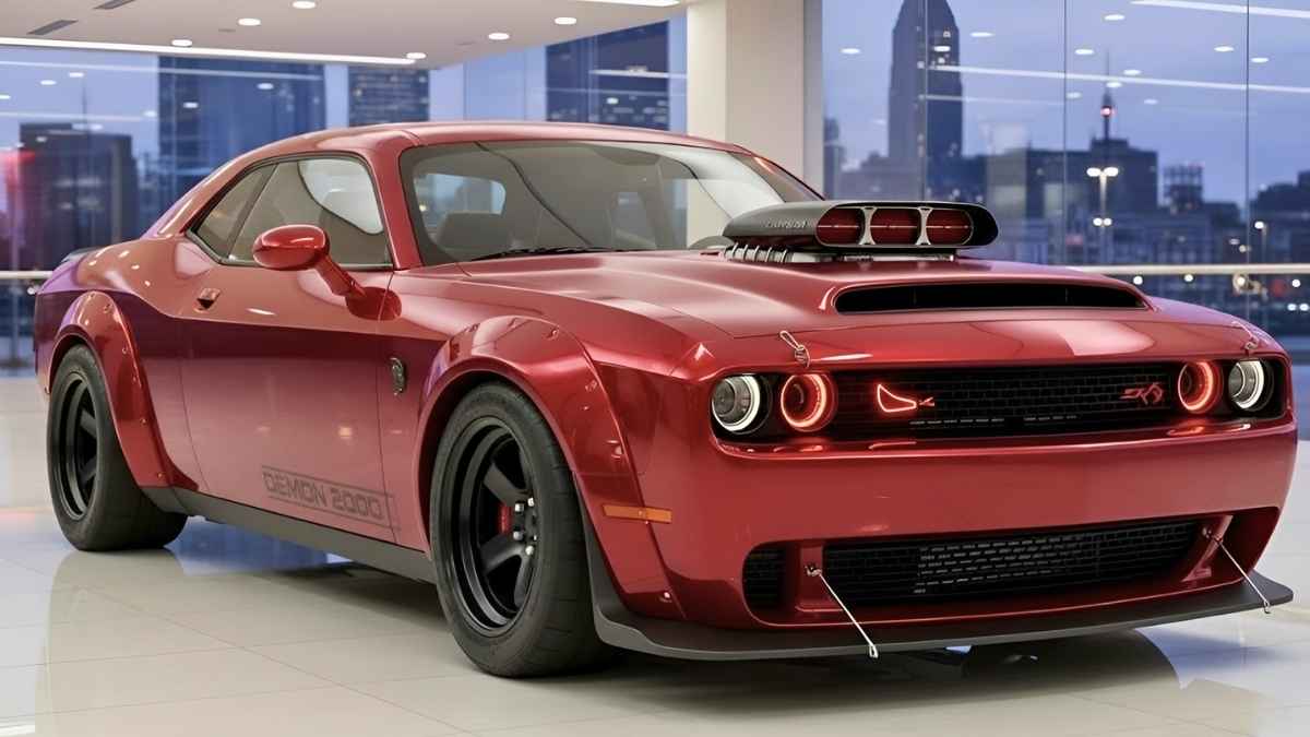 Dodge Challenger SRT Demon 170 2026 El muscle car que rompe límites de potencia