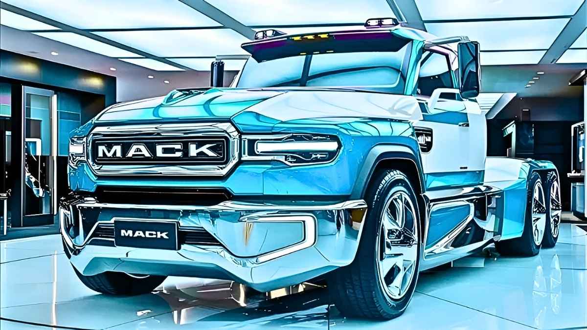 Mack Pickup 2026 potencia 6.7L Turbo Diesel y transmisión automática de 8 velocidades"