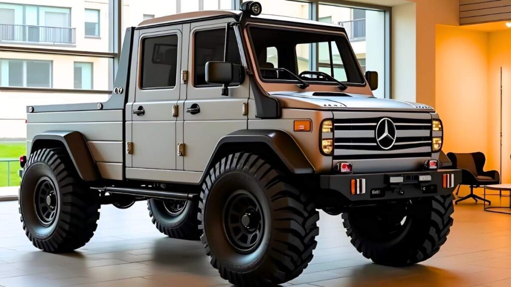 Mercedes Benz Unimog 2026 la camioneta todoterreno que domina cualquier terreno