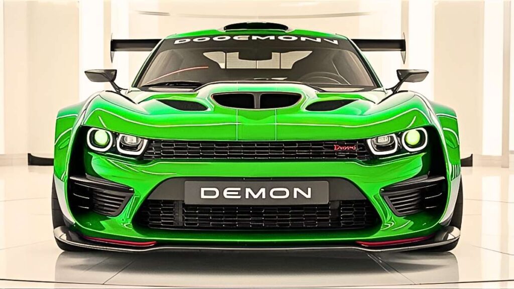 Dodge Demon 2026 el superdeportivo más extremo con 850 caballos