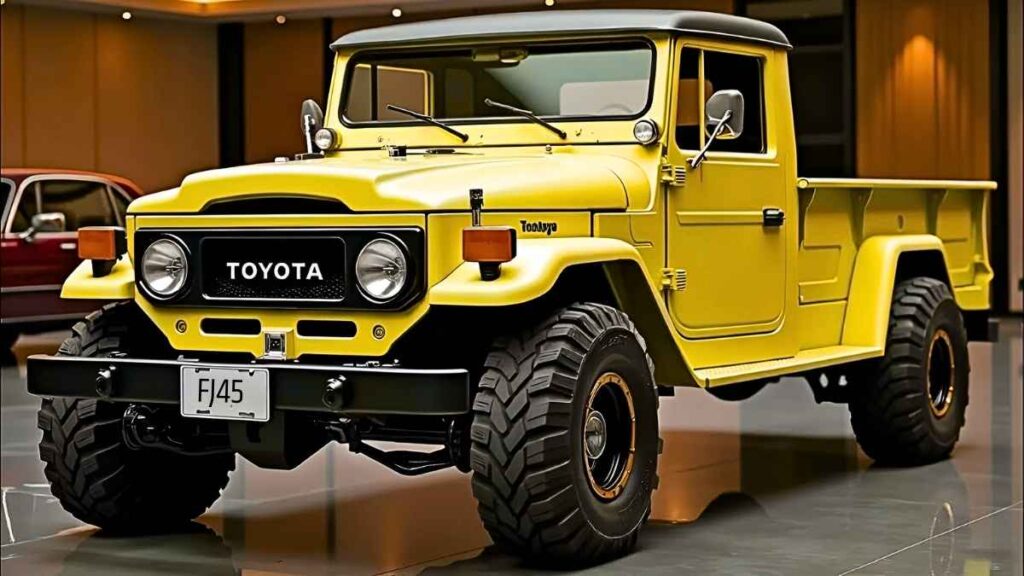 Toyota Land Cruiser FJ45 Pickup El clásico todoterreno japonés que marcó una era