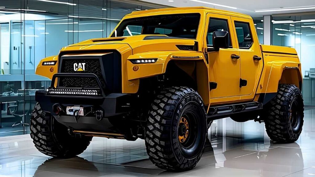 Caterpillar Pickup 2026 la camioneta robusta con potencia industrial y diseño todoterreno