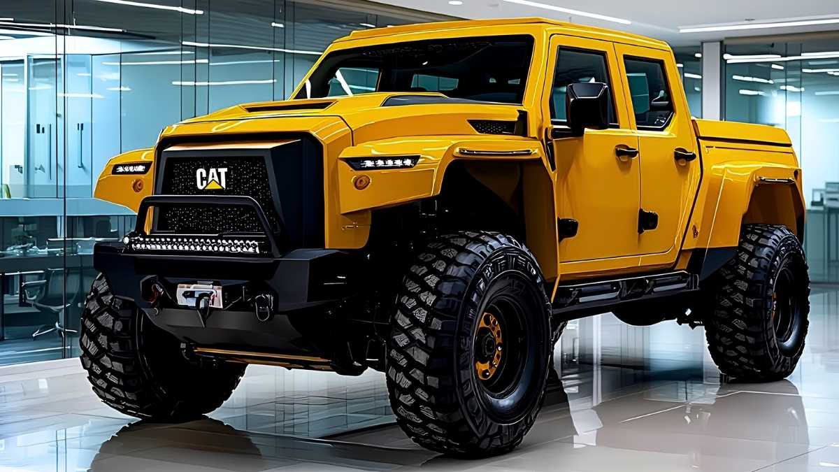 Caterpillar Pickup 2026 la camioneta robusta con potencia industrial y diseño todoterreno