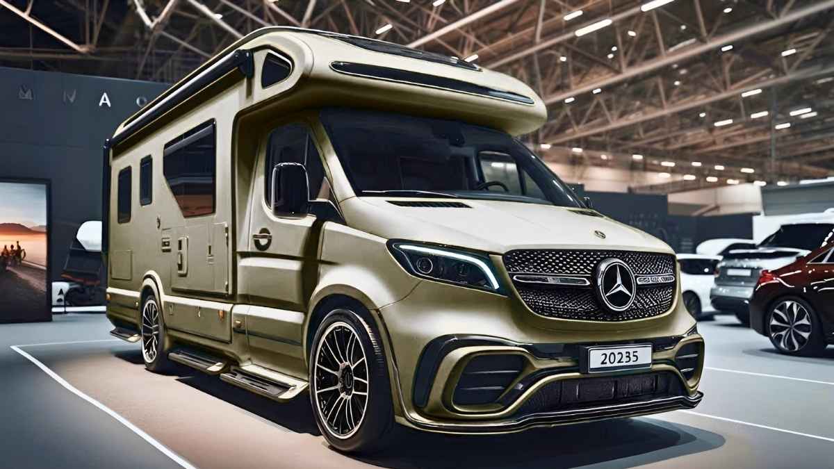 Mercedes Luxury Camper Van 2026 diseño premium y confort total
