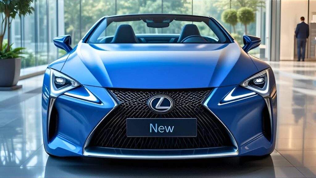Lexus LC 500 Convertible 2026 sofisticación y potencia sin techo